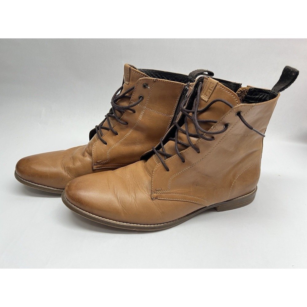 Ben Sherman Leather Chukkas - Brown - Mens / Size 43.5 EUR / 10.5 US